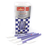 Ручка кулькова Ellot Luva Peace-O, синя, 50 шт.