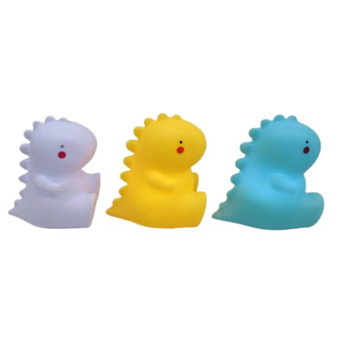 Лампа-нічник дитяча "дінозавр" 14см 3кол.(1*120)