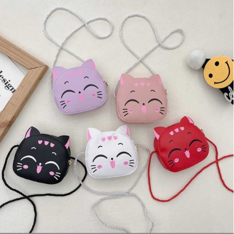 Сумочка Котик, 1 відділення, на блискавці, C67990 (В асортименті)