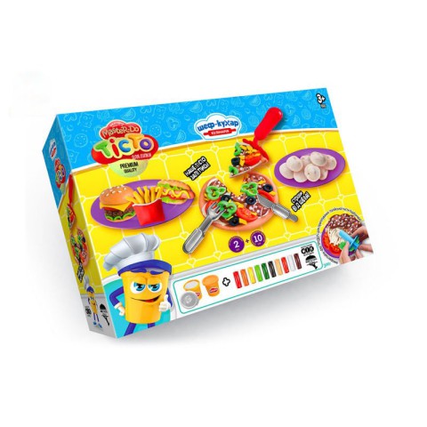 Тісто для ліплення Master Do Шеф-кухар Піца середня, TMD-10-01U, Danko Toys