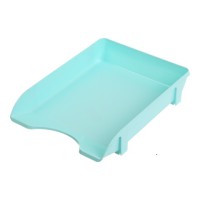 Лоток горизонтальний пластиковий, м’ятний