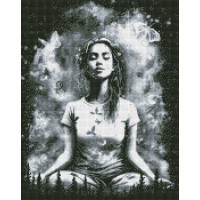 Набір з алмазною мозаїкою У гармонії зі світом AMO7604, 40x50 см