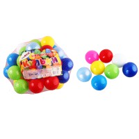 Набір кульок Бамсик, 50 шт., d6 см, в сітці, 25x25x23 см, 0263