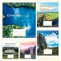 Зошити учнівські 18 аркушів клітинка 20 штук в упаковці ТЕ41204