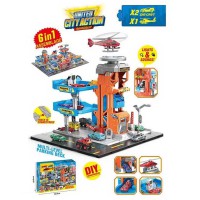 Багаторівнева парковка, звук, підсвічування, 2 машинки, механічний підіймач, 50x10x32 см, SK6603