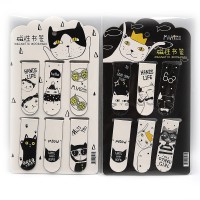 Закладка-магніт Cats, 6x2 см, картон