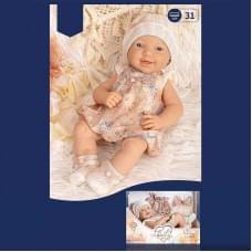 Пупс висота 31 см, знімний одяг, аксесуари, в кор. /24-2/