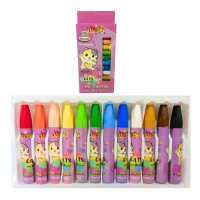 Пастель масляна KIDIS Cats are the best, 12 кольорів