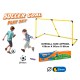 Футбольні ворота 158x66x86 см, сітка, м’яч, насос MR1379