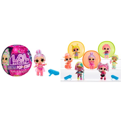 Ігровий набір з лялькою L.O.L. SURPRISE! Neon Pop Зірочки (В асортименті)