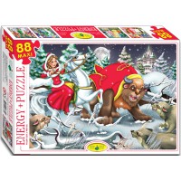 Пазли Енергія+ Красуня і чудовисько, 88 елементів, ЕГ-09