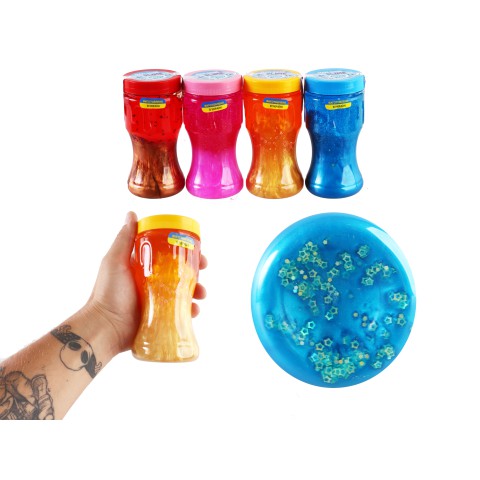 Іграшка-антистрес Maxi Shine Slime Kit, TM Lovin, 400 мл