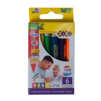 Олівці кольорові Mini Jumbo J. Otten, 6 кольорів