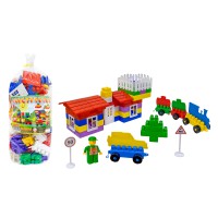 Конструктор дитячий Promtex великі деталі 80 елементів 4001