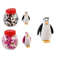 Ластик Пінгвін, у банці, 35 мм, 90 шт.