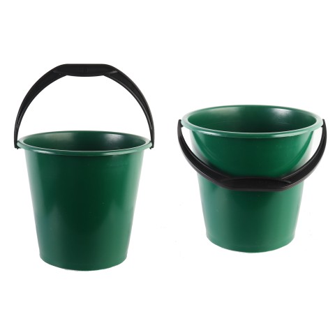 Відро 10л садово-городнє кольорове (сорт 2)