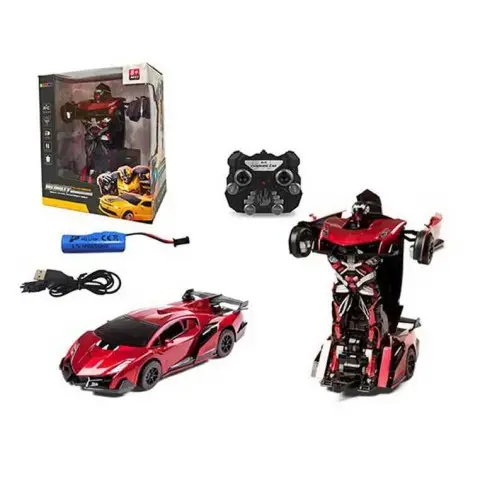 Машина-трансформер на радіокеруванні, червона, TT659КРАСН