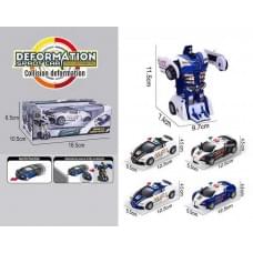 Машинка-трансформер "Поліція", інерція, в кор. /192-2/