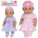 Пупс 25см, 2 кольори, у п/е 19-35-8см /42/