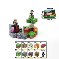 Конструктор магнітний Minecraft, LZCK032, 53 деталі, 18x14x5 см