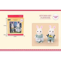 Набір тварин Щаслива родина флоксові 2 шт G01