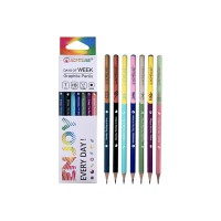 Набір олівців чорнографітних Acmeliae Days of Week, HB, 2.2 мм, 7 шт.