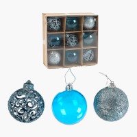 Новорічні прикраси 9 шт C67519