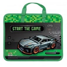 Тека пластикова з текстильними ручками KIDIS, Supercar