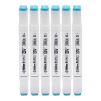 Скетч-маркер двосторонній №65, на спиртовій основі, 10 шт.