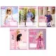 Зошити учнівські 12 аркушів коса лінія Yes Barbie, 25 шт. в упаковці