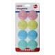 Магніти пастельних кольорів, 4 см, 8 шт.