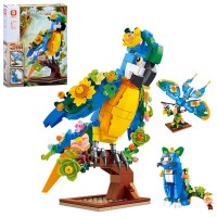 Конструктор 3в1 Папуга 408 деталей FC1051