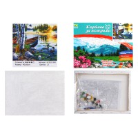 Набір для розпису по номерах Лісова річка, TK Group, 30x40 см, 31908