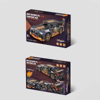 Конструктор Машинка для перегонів 520 деталей інерція 35×25×6 см J2004