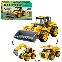 Конструктор Будівельна техніка, 42110, 203 деталі, 31.5x19x5 см