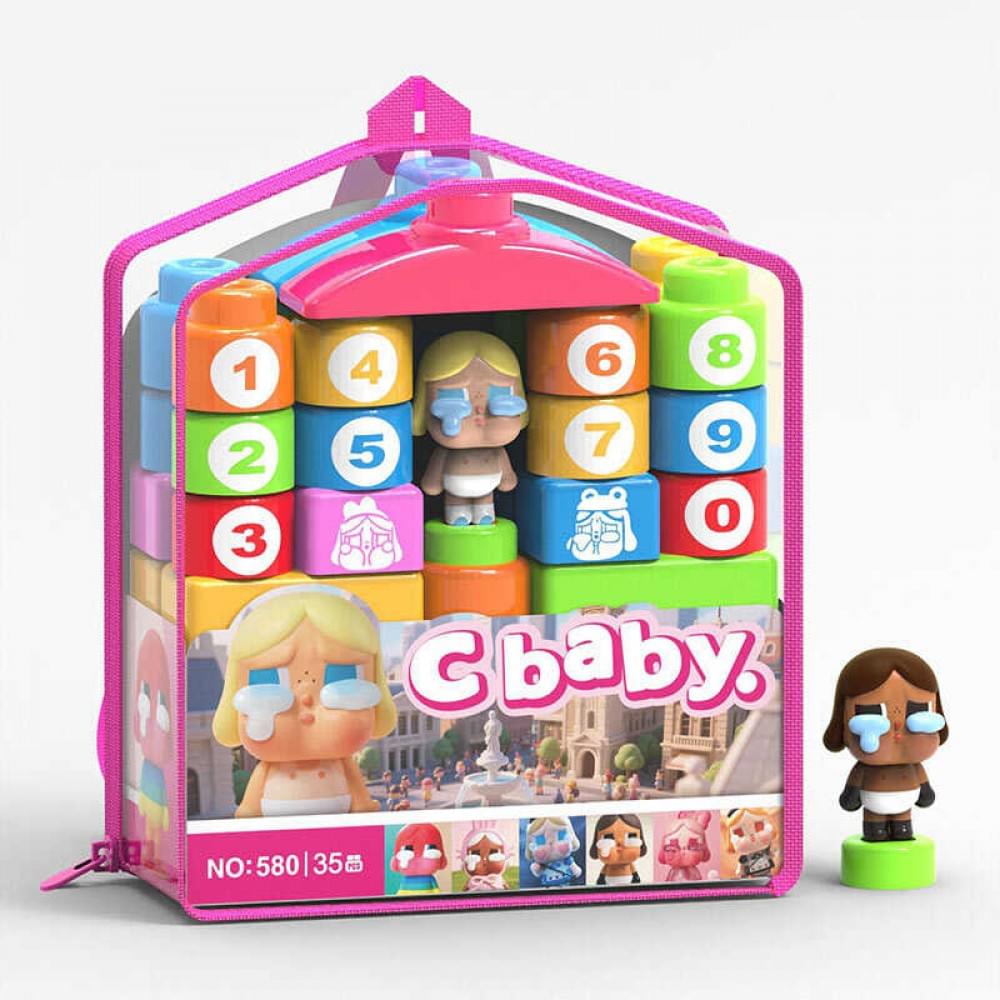 Конструктор 35 деталей, в сумці 25*23*9см /48-2/