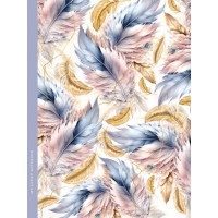 Блокнот, 55 г, 145x197 мм, 64 аркуші, інтегральна палітурка, матова ламінація, дизайн 23149