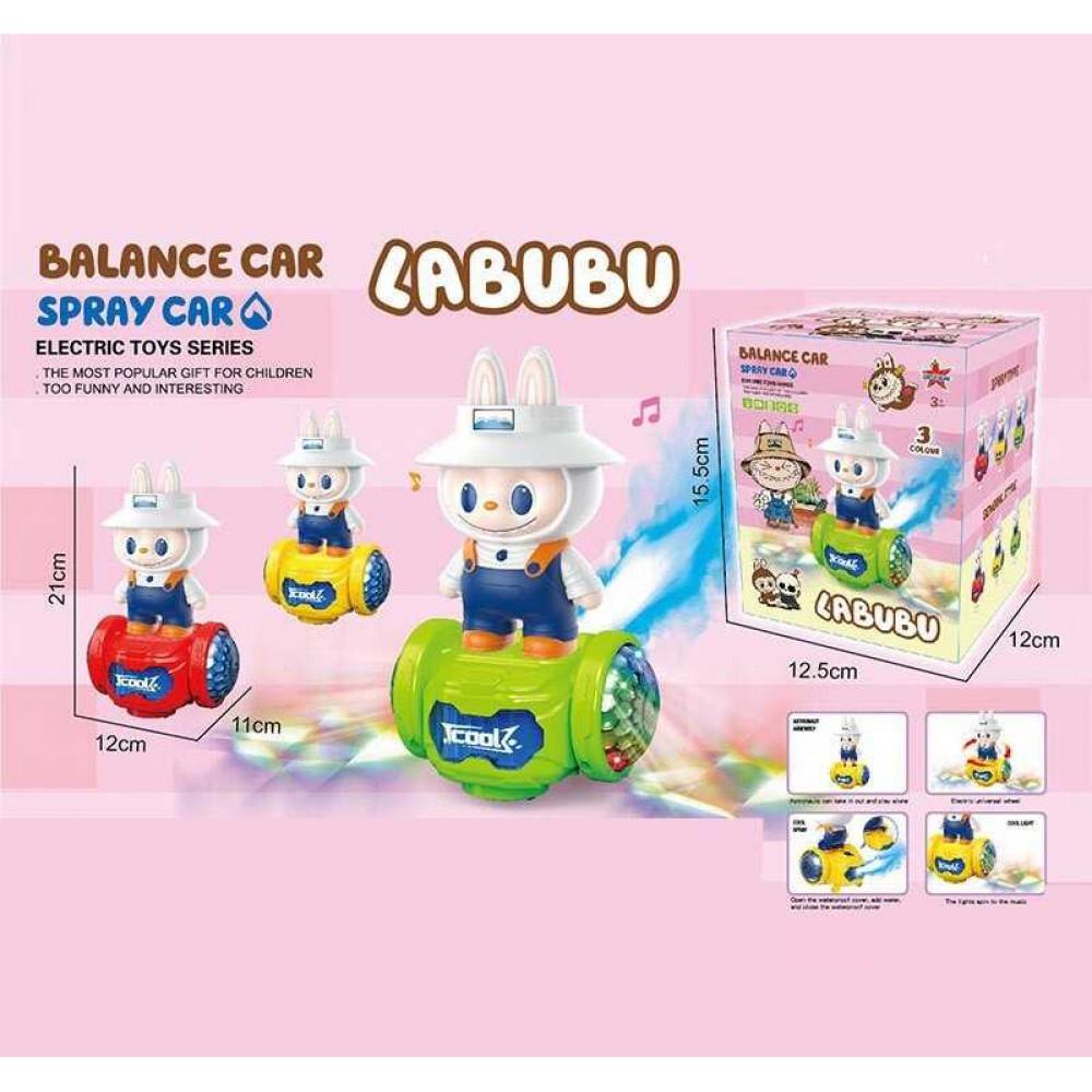 Музичний герой "LABUBU" 3 кольори, в кор, МІКС ВИДІВ 15х13х12 /144-2/