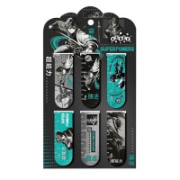 Закладки магнітні Kidis Anime Boys, 6 шт. на планшетці