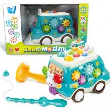 Диво-мобіль "WToys", ОЗВУЧ. УКР. МОВОЮ, підсвічування, пісні, казки, спінер, шестерні, ксилофон, ноти, гра на швидкість реакції, в кор. /24/