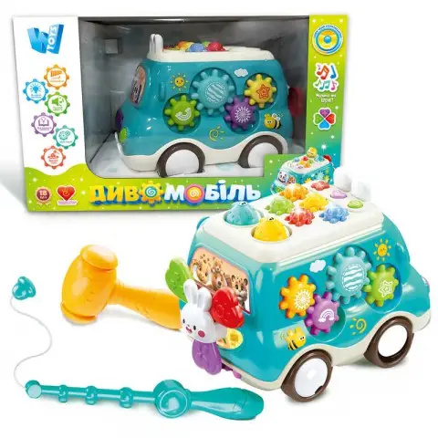 Диво-мобіль WToys українська озвучка, пісні, ксилофон