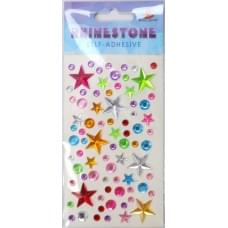 Стрази самоклеючі, 13*7,5см, 213820