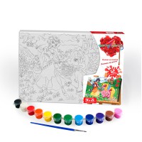 Розпис на полотні Поні, 21x31 см, Сюжет №1, PX-06-01