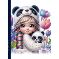 Блокнот, 60 г, інтегральний, 143x200 мм, 64 аркуші, клітинка, матова ламінація, дизайн 24367