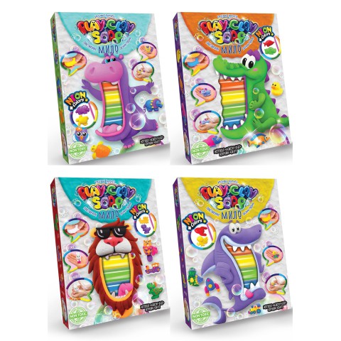 Набір творчості Пластилінове мило Play Clay Soap середній, укр, Danko Toys
