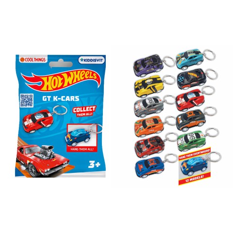 Ігрова фігурка-сюрприз з кільцем COOL THINGS серії Hot Wheels – GT K МАШИНКА