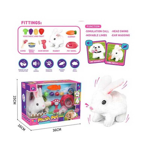 Улюбленець Кролик, 065-1A, з овочами та аксесуарами