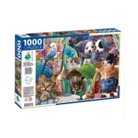 Пазли Енергія+ Цуценята та кошенята, 1000 елементів, 84719