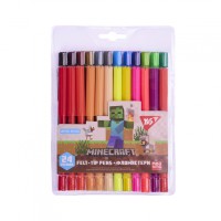 Фломастери Yes Minecraft, 24 кольори, 650571