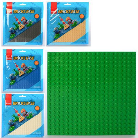Конструктор SLUBAN Ігрове поле, 16x16x0.5 см, (В асортименті)
